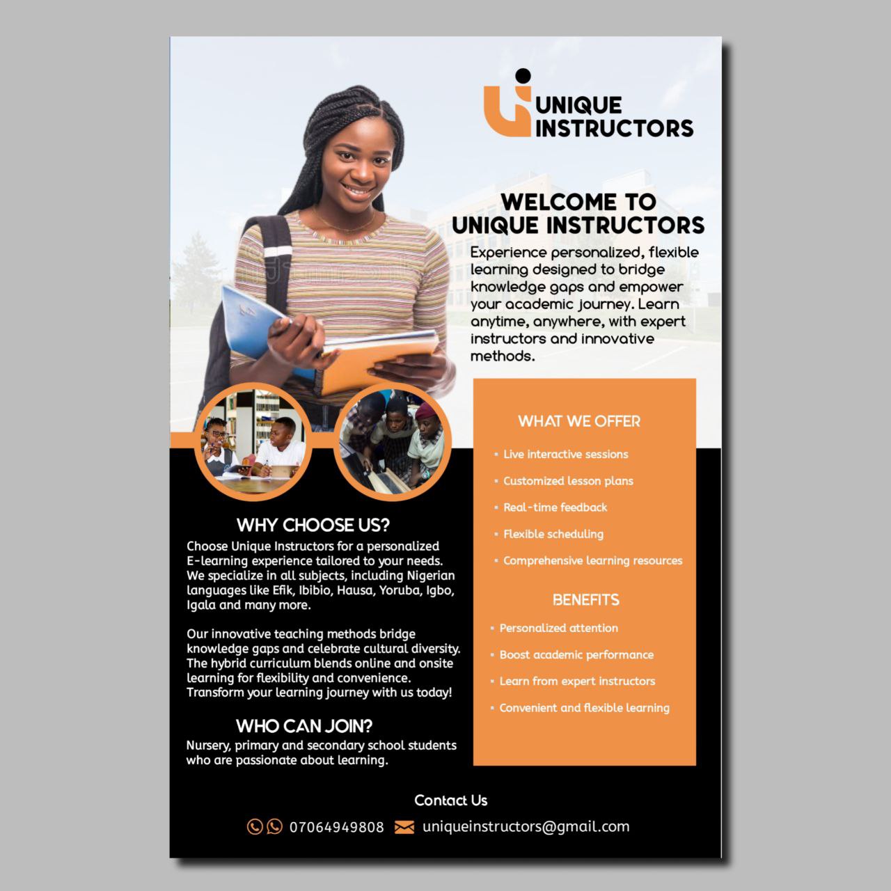 School flyer